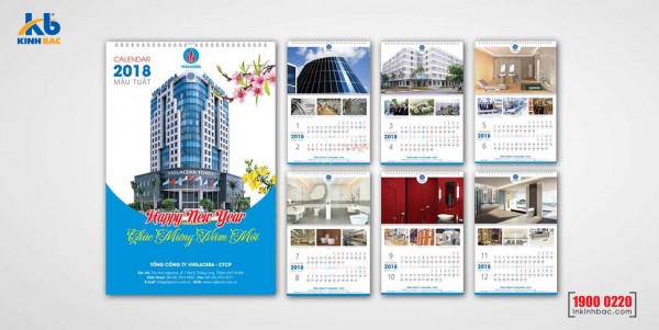 Địa chỉ in lịch Tết độc quyền giá rẻ tại Hà Nội