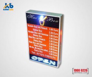 Biển hộp đèn - BHD07 Biển hộp đèn - BHD07