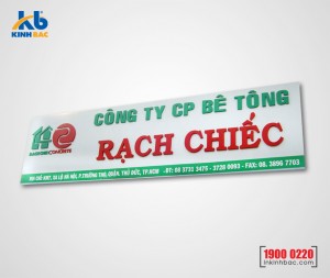 Biển ốp nhôm alumium - BON01 Biển ốp nhôm alumium - BON01