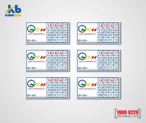 In tem bảo hành - 1*3 (cm) In tem bảo hành - 1*3 (cm)