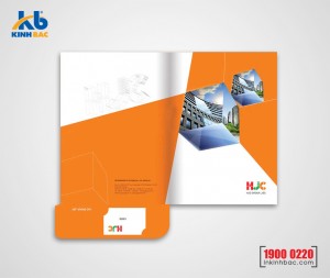 In kẹp file 1 mặt - Giấy C350gsm
