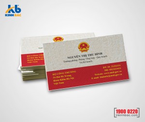 In danh thiếp, Name card - DTNC10