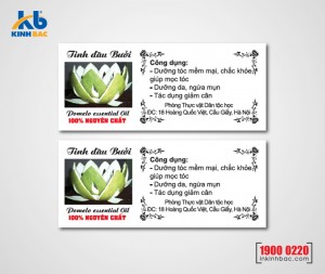 In tem decal giấy - TDG11