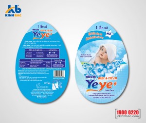 In tem decal nhựa đục - DND6