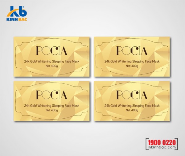 In tem decal giấy - TDG18